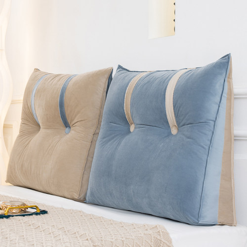 卧室三角床头靠枕组合防撞护腰