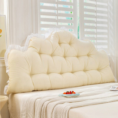 床头靠枕加高床上靠垫大靠背神器榻榻米软包卧室靠背垫公主风软垫