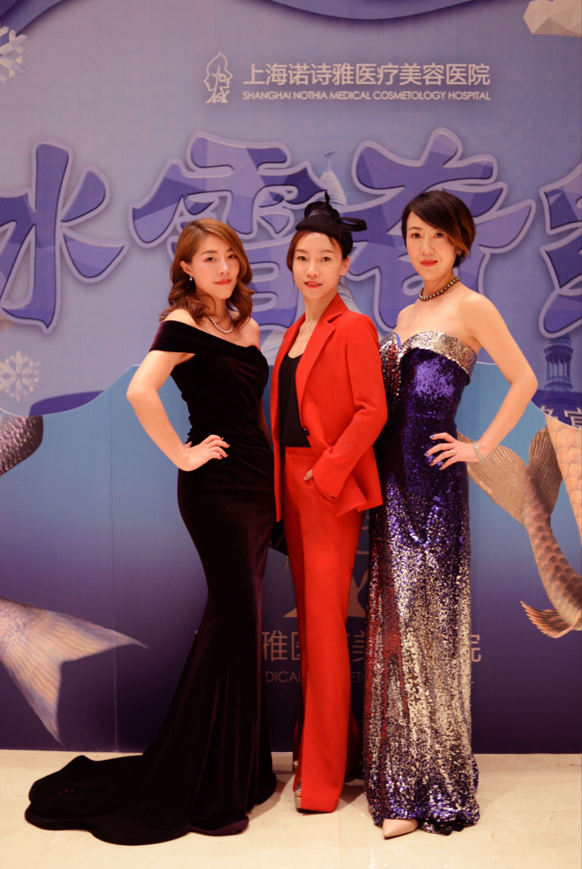 原创设计师上海实店高端定制红色西服套装155显高播音主持人艺考