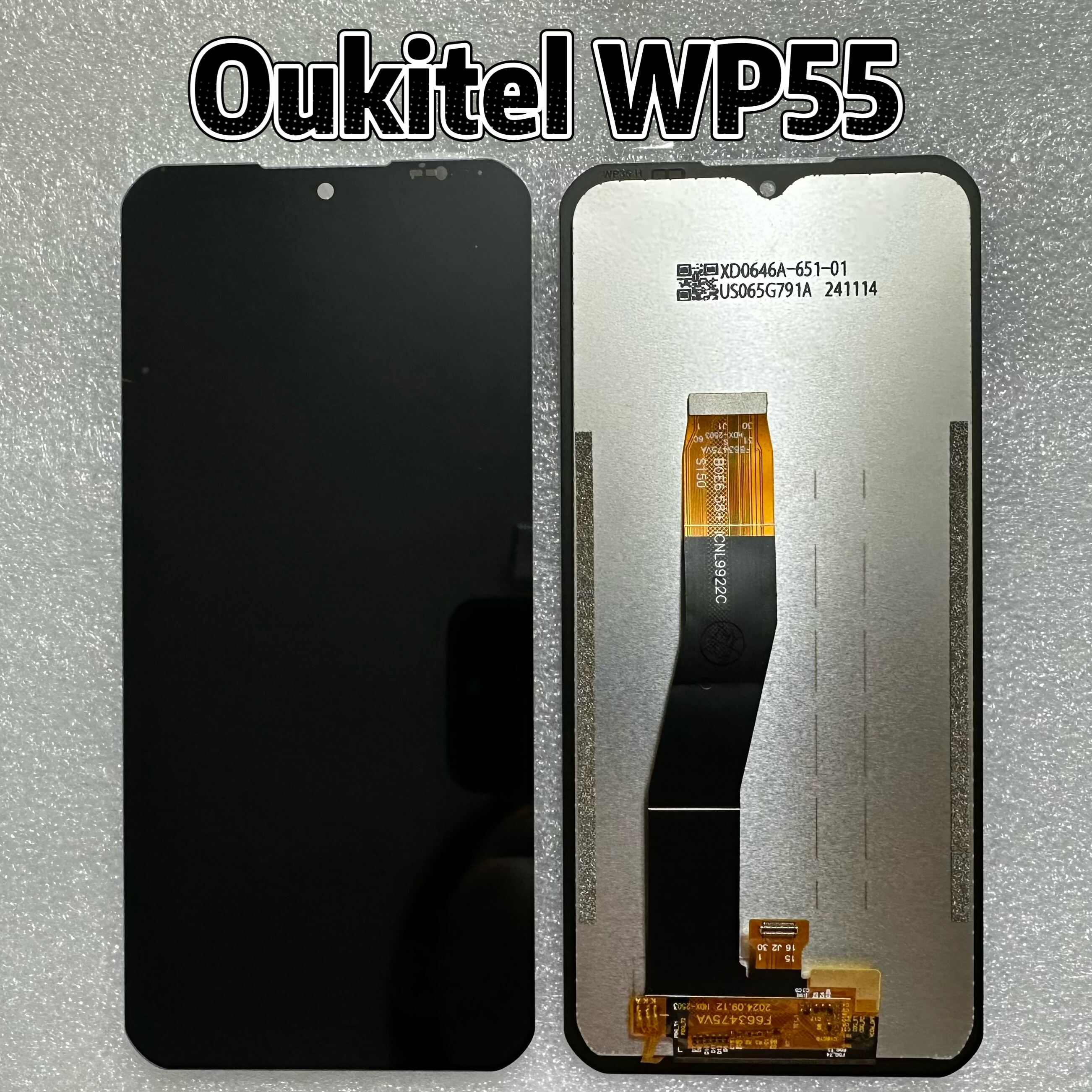 欧奇 Oukitel WP55 WP55 Pro 屏幕总成触摸液晶屏 LCD Display