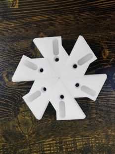 异形切刀叉烧包破口刀上面开口刀片刀盘包馅机酥饼机捏花配件定制