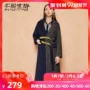 Yun Simu muốn nhìn vào khách sạn 拼接 khâu mùa đông áo khoác len mới cho nữ 05910 - Accentuated eo áo áo dạ ngắn nữ