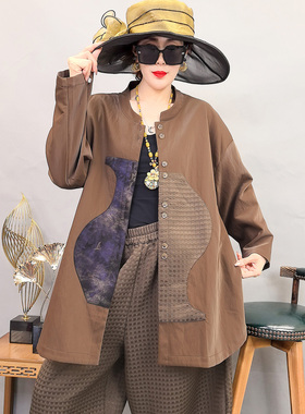 75665+75836春季新款爆款时尚百搭气质复古休闲套装