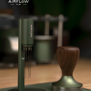 AIRFLOW气流戳戳布粉针 意式咖啡搅粉器磁吸金属支架松粉针散粉针