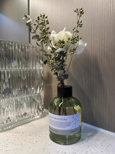 无火干花茉莉茶香氛精油摆件家用室内卧室持久留香高级香薰