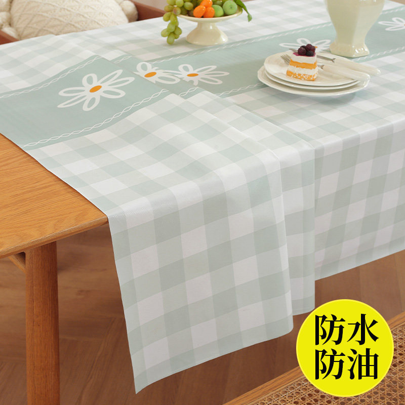 桌布防水防烫防油可擦免洗pvc塑料台布网红ins风格子餐桌布茶几垫,居家布艺,茶几垫,淘宝优惠券,粉丝福利购,淘宝优惠卷