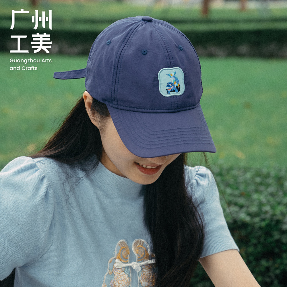 广州工美陈家祠文创天官赐福系列棒球帽速干面料学生少年感鸭舌帽