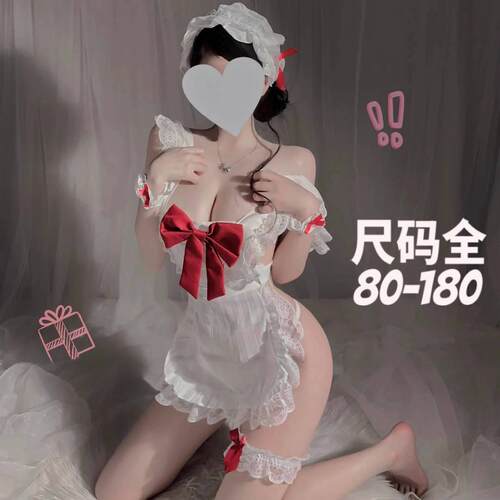 包臀纯欲风蕾丝开叉短裙性感内衣