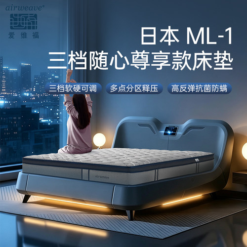 爱维福进口空气纤维床垫软硬可调