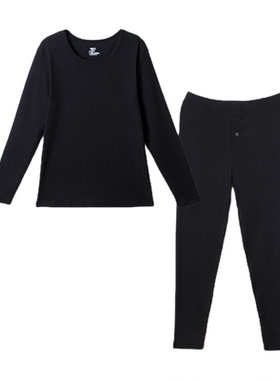 新款男士时尚休闲保暖套装H5N6715