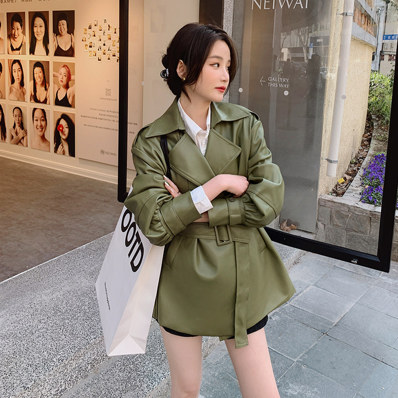 【现货】新款23春PU皮衣外套627-P135-K198,女装皮衣,浙宝113