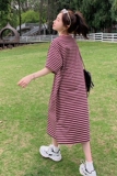 【大货已出】跑量款针织条纹连衣裙835-P75-K128，女装连衣裙，浙宝113