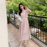 【大货已出】超仙肌理感蕾丝拼接泡泡纱裙831-P105-K158，女装连衣裙，浙宝113
