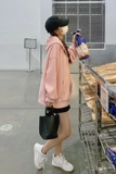 【现货】休闲减龄卫衣外套连帽衫655-P115-K168，女装短外套，浙宝113
