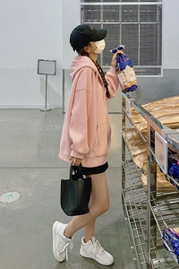 【现货】休闲减龄卫衣外套连帽衫655-P115-K168图片