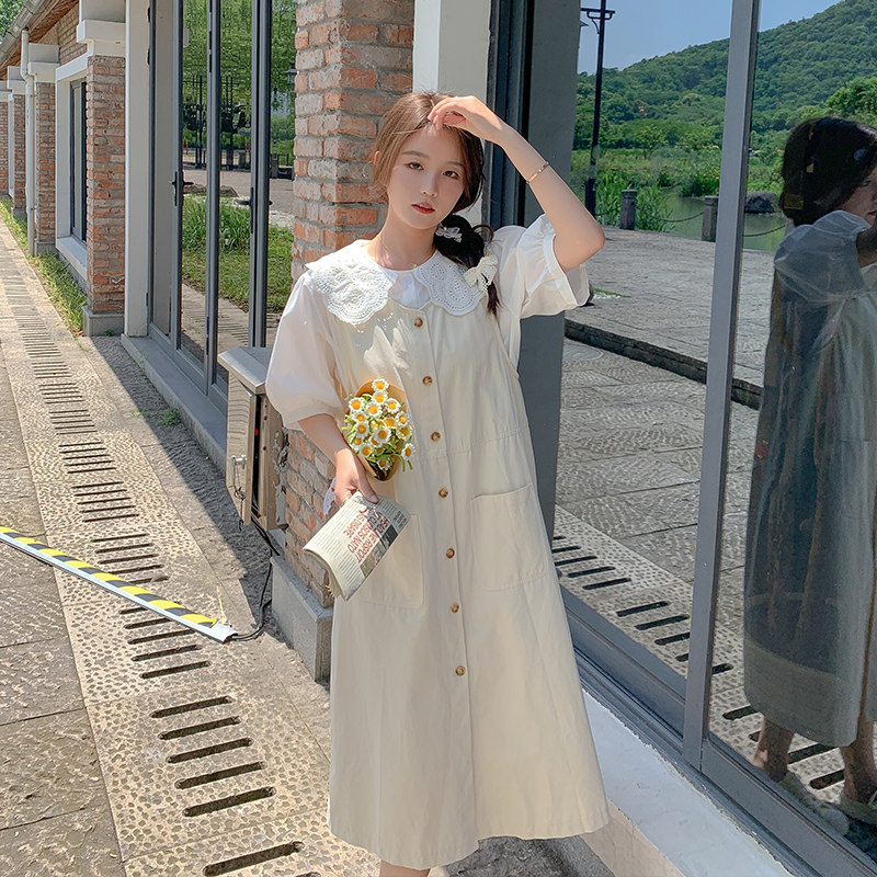 【现货】娃娃衫+裙子两件套套装8885-P110-K168,女装连衣裙,浙宝113