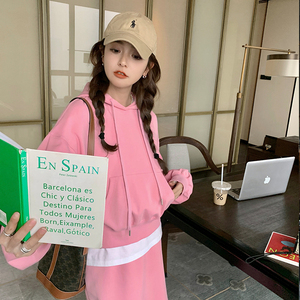 【现货】秋连帽卫衣+裙子两件套套装 688-P145-K218,女装套装/套裙,浙宝113