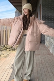 【现货】标50白鸭绒连帽羽绒服896-P235-K338，女装羽绒服，浙宝113
