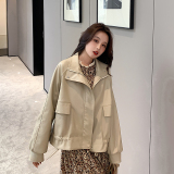 【原006现货】PU短款皮衣2C281-8866-p120-k188，女装皮衣，浙宝113