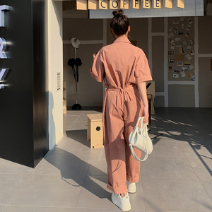 【大货已出】夏薄款工装风衬衫连体裤697-P125-K188图片