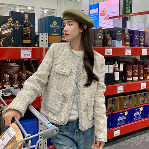 【现货】90白鸭绒小香风羽绒服 229-P230-K338图片