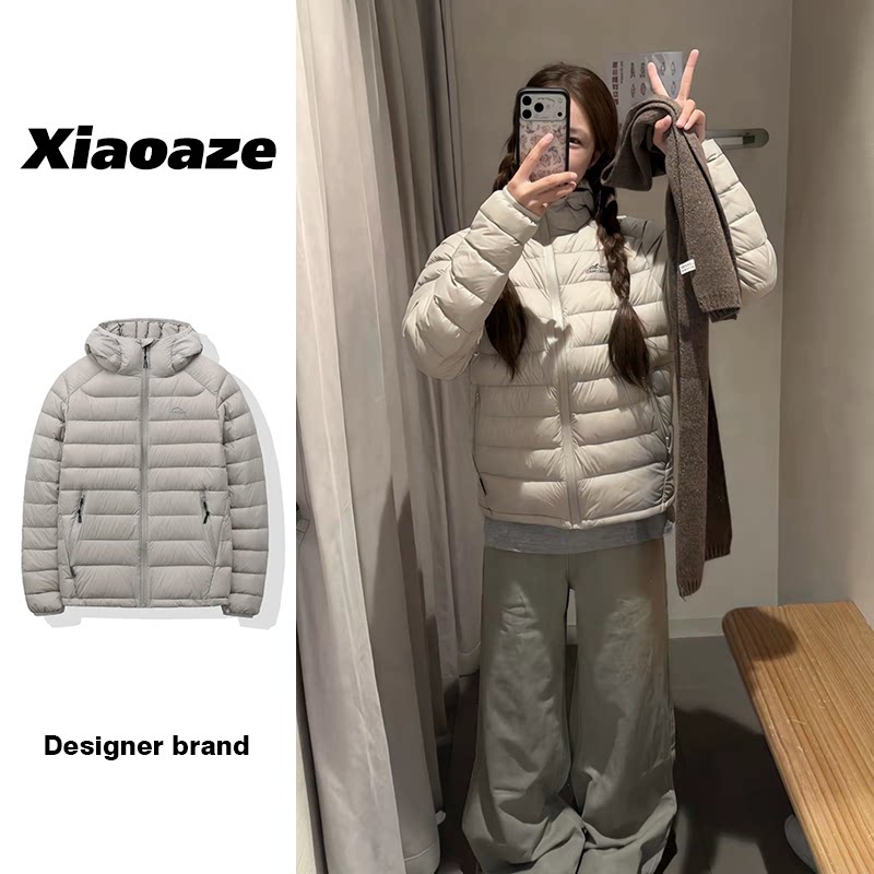 冬季保暖棉服情侣男女款连帽韩系排骨修身可打底外套防寒加厚棉衣