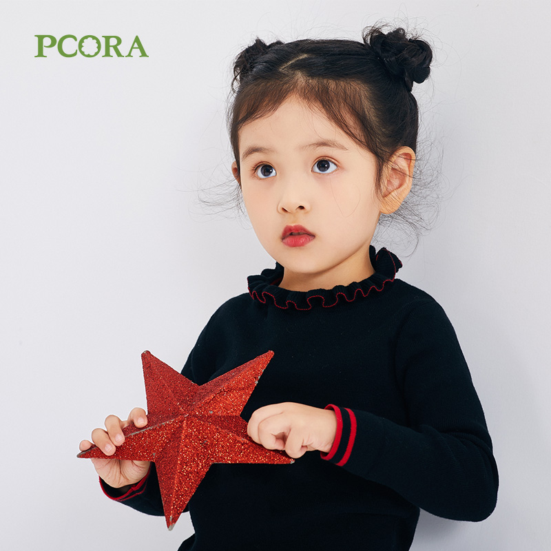 巴柯拉专柜同款小女孩针织衫