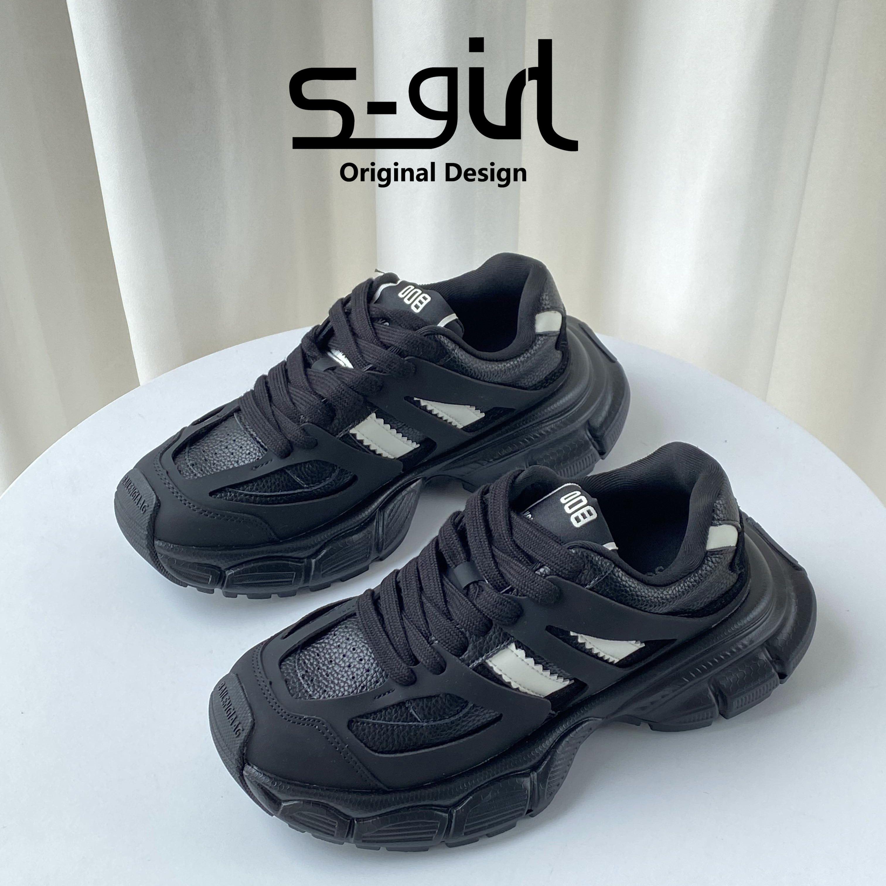 SGIRLTWTW厚底网红老爹鞋女