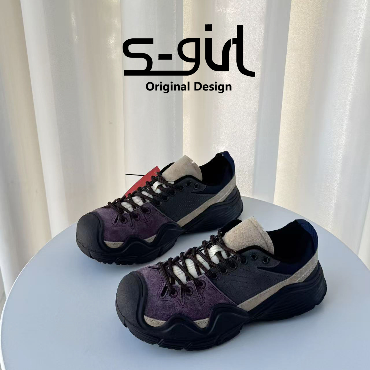 SGIRLTWTW丑萌户外休闲鞋女