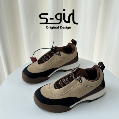 SGIRLTWTW复古户外休闲老爹鞋女