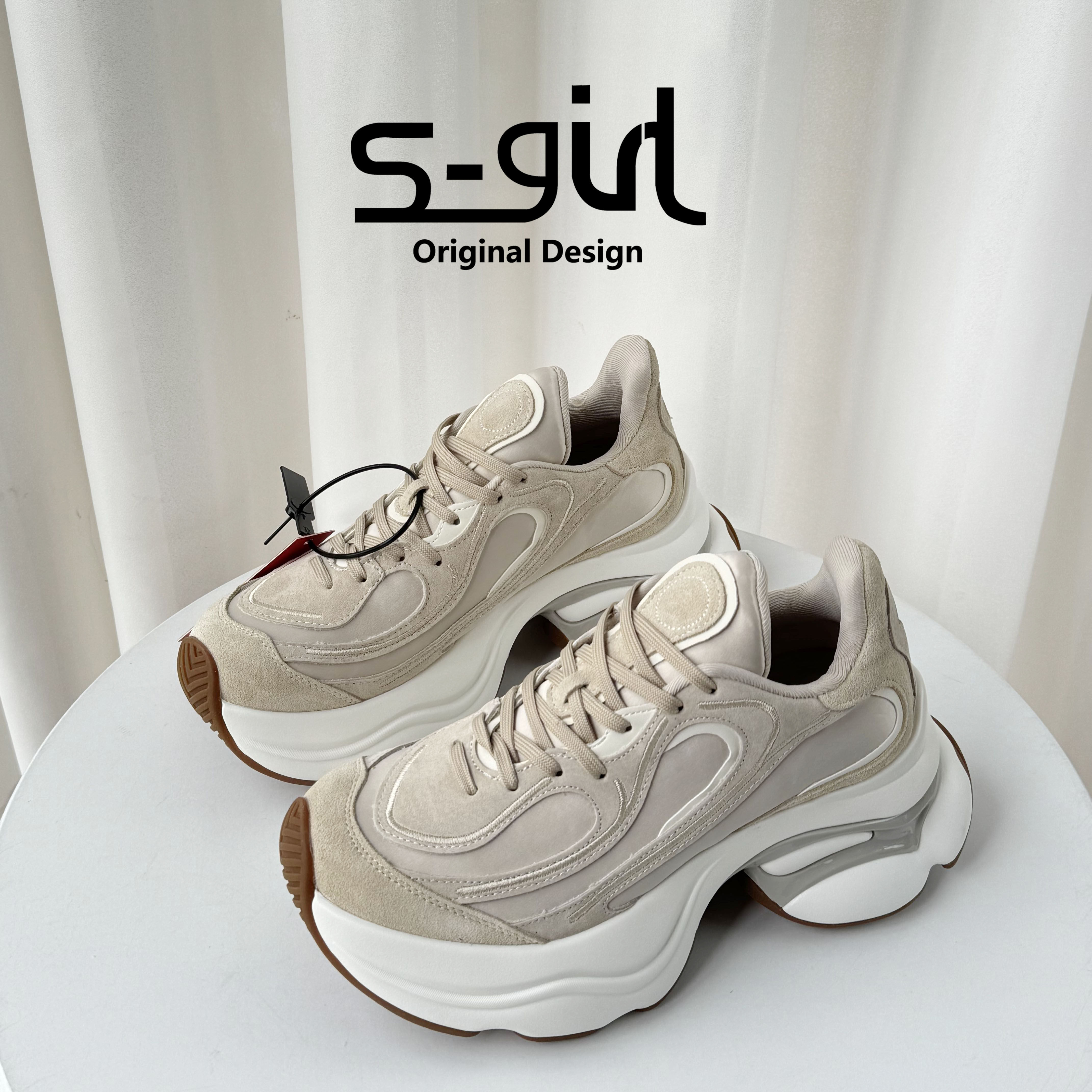 SGIRLTWTW时尚小个子老爹鞋女