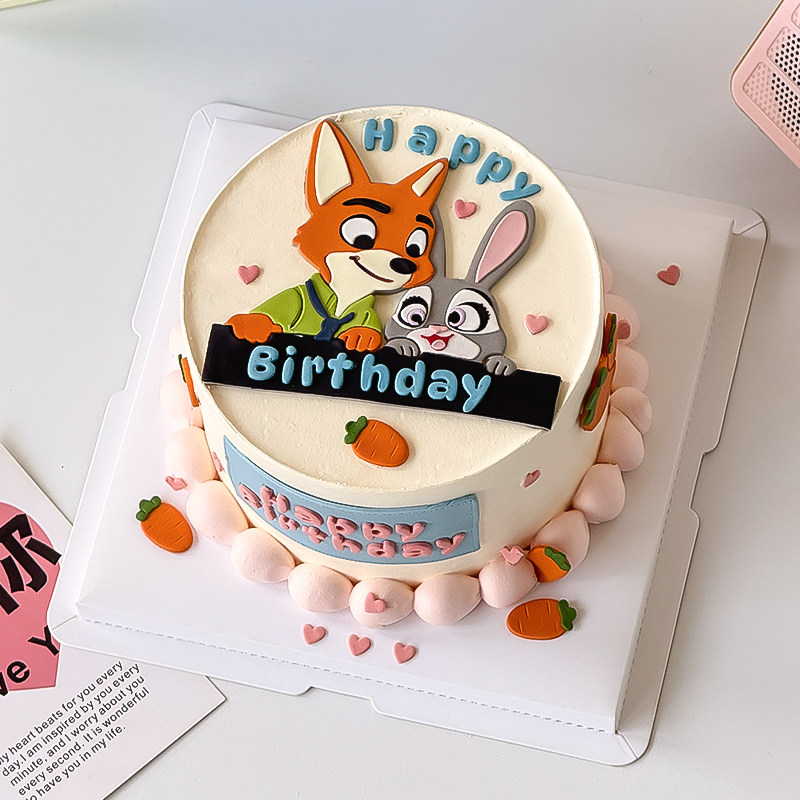 糖堡森林网红卡通狐兔翻糖塑料切模兔警官生日情侣蛋糕模具压模,厨房/烹饪用具,烘焙模具,淘宝优惠券,粉丝福利购,淘宝优惠卷