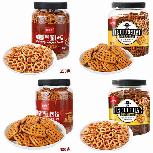 丹夫伯力爵德国蝴蝶型碱水饼干