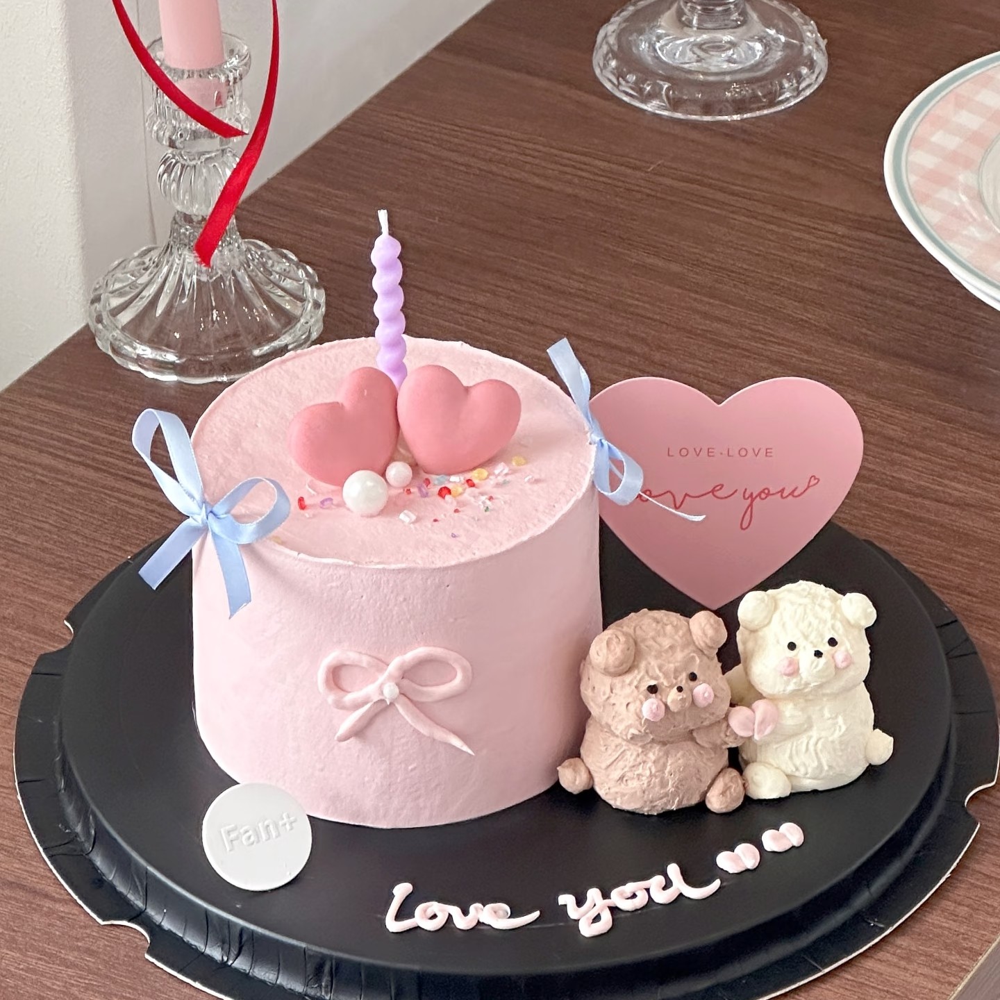 214情人节蛋糕装饰可爱抱抱小熊摆件爱心卡片纪念日表白甜品插件,节庆用品/礼品,节日装扮用品,淘宝优惠券,粉丝福利购,淘宝优惠卷