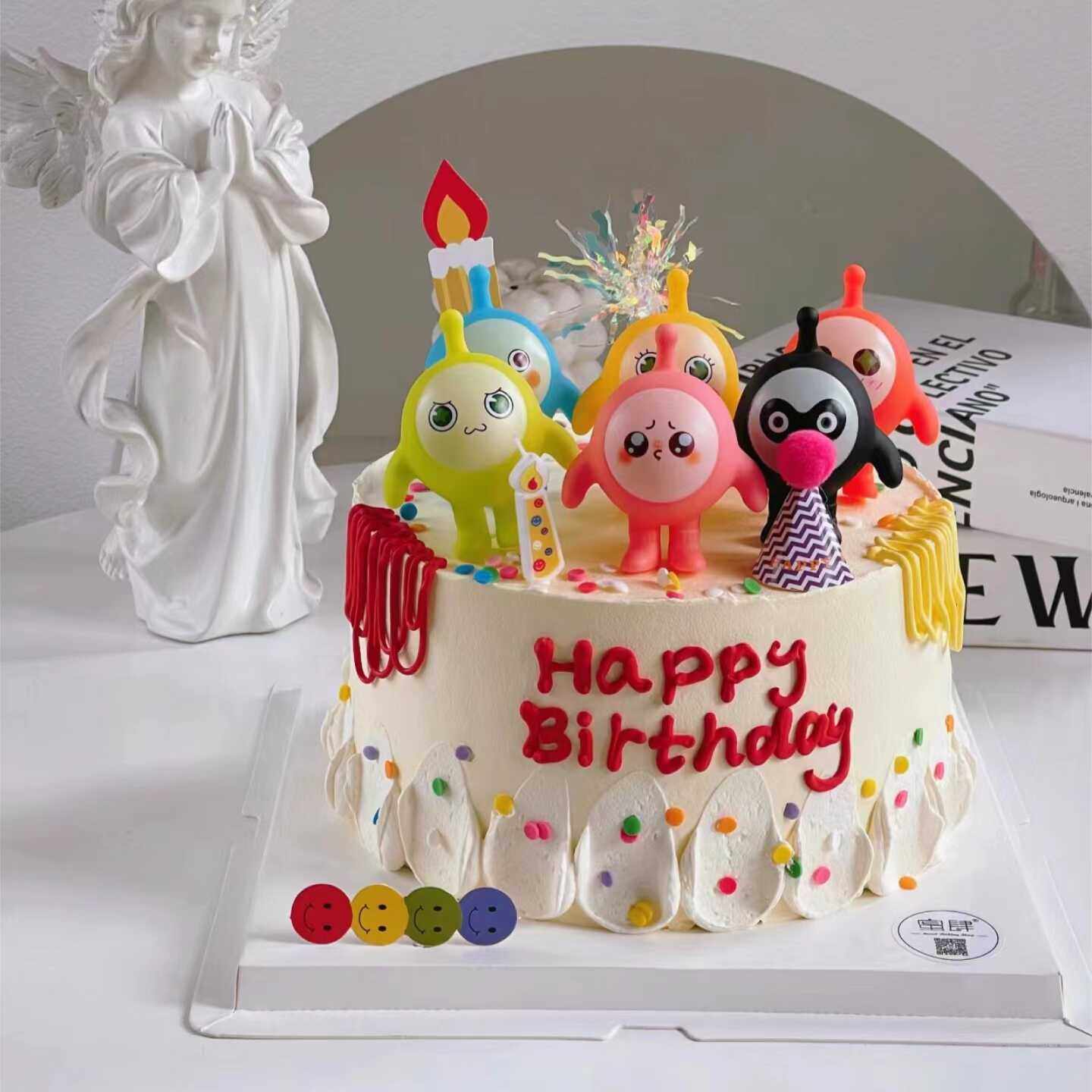 蛋仔派对公仔蛋糕装饰摆件网红儿童男女孩生日甜品台装扮烘焙插件,节庆用品/礼品,节日装扮用品,淘宝优惠券,粉丝福利购,淘宝优惠卷