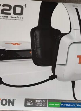 TRITTON 720+ 7.1声道游戏耳机 杜比吃鸡听声瓣位 支持PS5