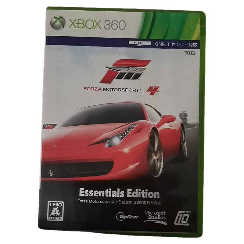 拆封微软XBOX360正版游戏极限竞速4 Essentials Edition日版中文
