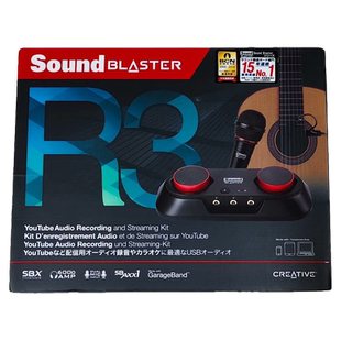 Creative/创新 SoundBlaster R3美版 A6外置声卡直播录音k歌喊麦