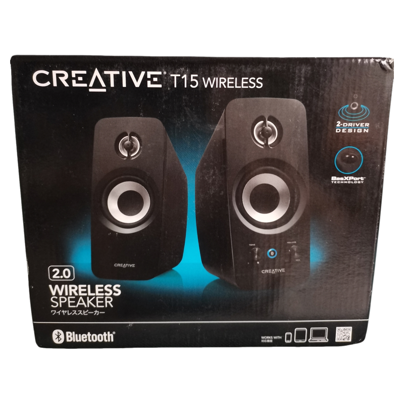 Creative/创新 T15 WIRELESS 进口2.0音箱