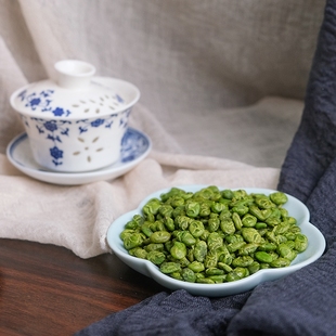 仁昌顺 推荐 苏州特产 熏青豆 青熏豆 泡茶 零食 农家工艺 苏式