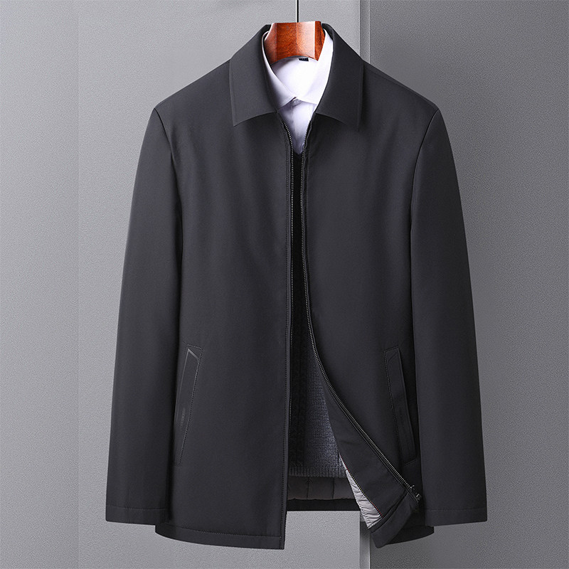 爸爸外套中老年人棉衣加厚棉服上衣服老人秋冬季棉袄MF5882图片