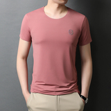短袖t男恤秋季新款圆领百搭服潮牌潮流宽松体恤衫QLM88221-P70，男装T恤，电商B212（原钱塘6029）