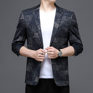 2021秋季新款男士西装外套商务休闲两粒扣西服上衣KCN2028-1,男装西服,电商B212（原钱塘6029）