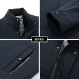 爸爸冬装外套男棉衣冬季新款中老年人男装立领保暖棉服Z2058-P160，男装棉衣，电商B212（原钱塘6029）
