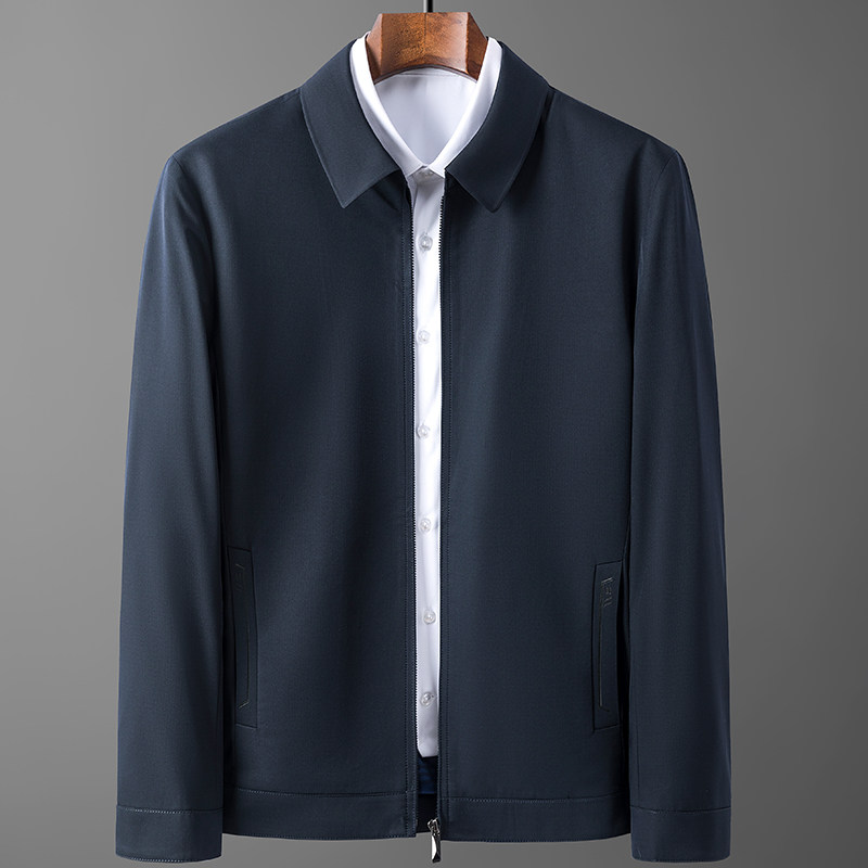 2021春季新款男士夹克外套男薄款中年男士休闲上衣服21J8801-P135图片