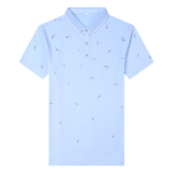 夏季新款翻领Polo衫男士中年商务休闲印花短袖体恤AJY2165-P60，男装T恤，电商B212（原钱塘6029）