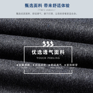 羊毛夹克男外套2021春季新款男士休闲立领毛呢子上衣L1912-P220图片