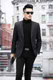 2021秋季西服男纯色百搭商务休闲便西西装外套KCN2023-1-P170，男装西服，电商B212（原钱塘6029）