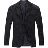 2021秋季新款男装西服纯色印花西服男便服单西KCN207559-1-P175，男装西服，电商B212（原钱塘6029）