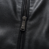 冬季皮衣外套男秋装加厚中年男士修身仿皮夹克爸爸装P2102-P185，男装皮衣，电商B212（原钱塘6029）